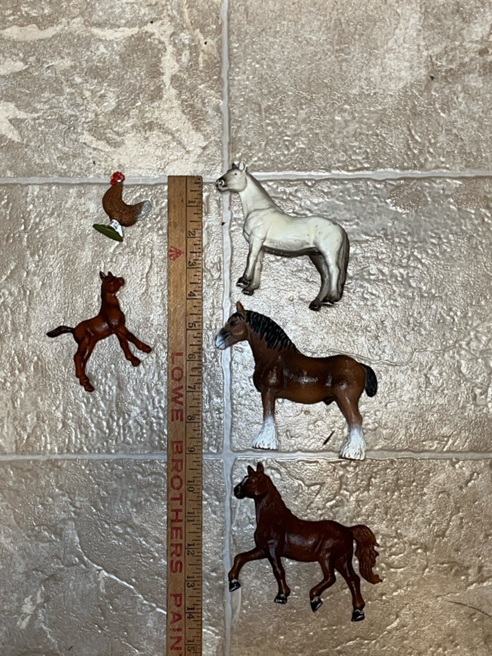 Vintage Schleich Horses and rooster - Picture 16 of 16